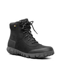 Men's Arcata Leather Mid Boot BLACK LEATHER view