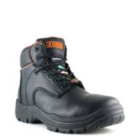 Men's Thunder 30700 Waterproof Extra Wide Width Work Boot BLACK LEATHER view