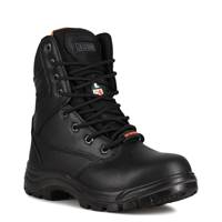 Men's Jet 30707 Waterproof Work Boot BLACK LEATHER view