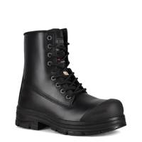 Men's Nitro Water Resistant Extra Wide Width Work Boot BLACK LEATHER view