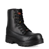 Men's Staple Extra Wide Width Work Boot BLACK LEATHER view