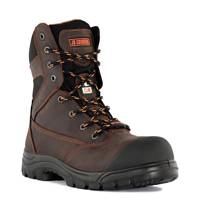 Men's Jet 30707 Waterproof Work Boot BROWN LEATHER  view