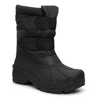 Men's Waterproof Double Strap Winter Boot BLACK view