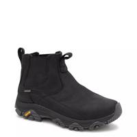 Men's Moab Adventure 3 Chelsea Polar Waterproof Wide Width Winter Boot BLACK LEATHER WIDE view