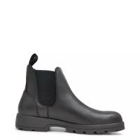 Men's Waterproof Chelsea Winter Boot Black Leather view