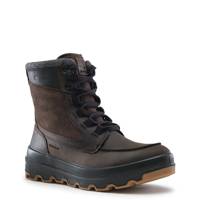 Men's Inception Waterproof Winter Boot DARK BROWN SUEDE view