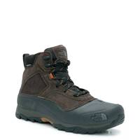 Men's Snowfuse Lace-Up Waterproof Winter Boot Brown/Black Suede view