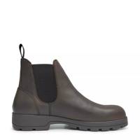 Men's Waterproof Chelsea Winter Boot Brown Leather view
