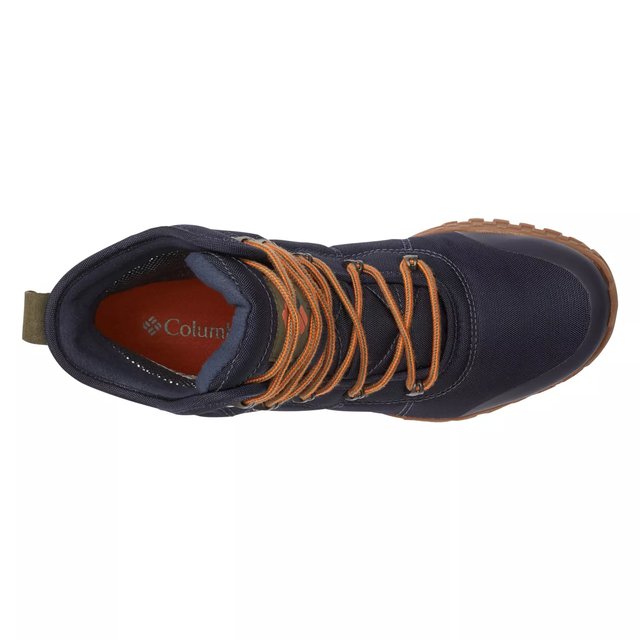 Columbia Navy Blue and Orange Waterproof Men\'s Winter Boots Men main image 4