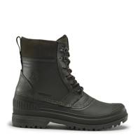 Hemlock Waterproof Winter Boot DARK GREEN LEATHER view