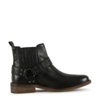 Men's Rancho Boot BLACK LEATHER view