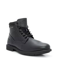 Men's Waterproof Lace-Up Winter Boot Black view