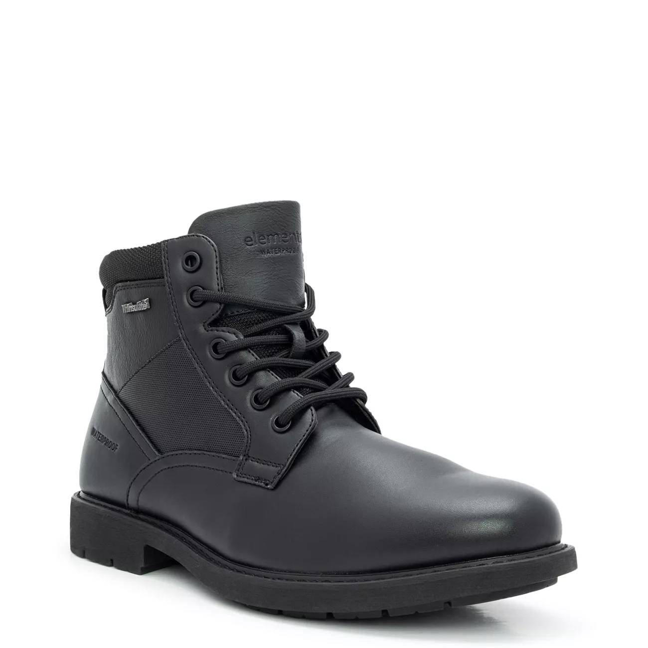 Elements Men's Waterproof Lace-Up Winter Boot