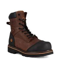Men's Maxxum5 Waterproof Wide Width Boot BROWN LEATHER  view