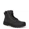Men's Waterproof Inside Zip Winter Boot DARK GREY view
