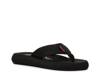 Sunset Flip Flop Black Webbing view