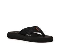 Sunset Flip Flop Black Webbing view