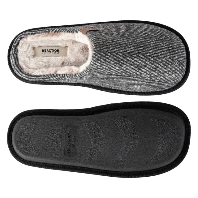 Mens' Herringbone Flannel Slipper