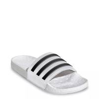 Men's Adilette Boost Slide Sandal CLOUD WHITE/CORE BLACK/CLOUD WHITE view