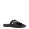 Men's Hood River Slide Sandal BLACK/WHITE view