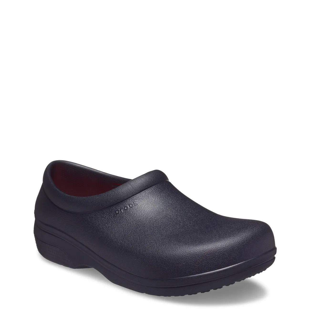 Crocs Men's On The Clock Work Roomy Fit Slip-On | The Shoe Co.