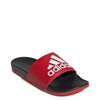 Men's Adilette Comfort Slide Sandal VIVID RED/CORE BLACK/CLOUD WHITE view