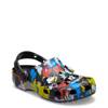Men's Mickey & Friends Classic Clog BLACK/MULTI view