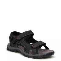 Shane Sandal Black Leather view