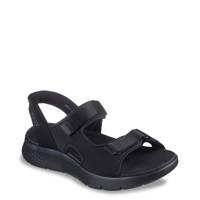 Men's GO WALK Flex SD - Easy Entry Sandal BLACK view