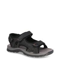 Men's Shane Sandal BLACK LEATHER view