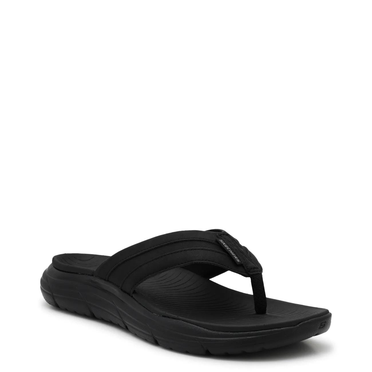 3878 フム Skechers Men's Exciter Soft Flip Flop | The Shoe Co.