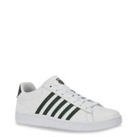 Men's Court Tiebreak II Running Shoe WHITE/DEEP SMOKE GREEN view