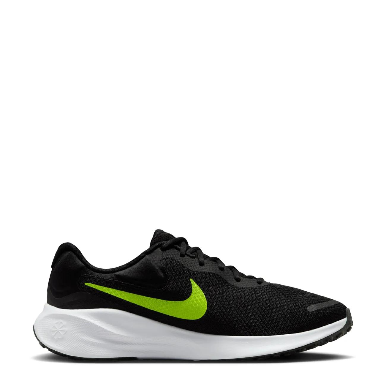 Nike Men\'s Revolution 7 Running Shoes Black and Neon Green Size 15 NIB Nike Revolution 7  main image 3