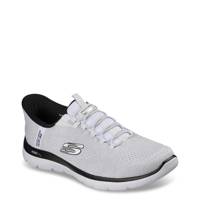 Men's Arch Fit Summits Slip-On Shoe WHITE/BLACK view
