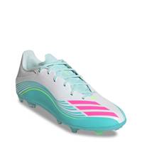 Men's F50 Messi League FG/MG Soccer Cleats CLOUD WHITE/LUCID PINK/FLASH AQUA view