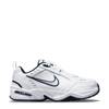 Men's Air Monarch IV Extra Wide Width Trainer WHITE/MIDNIGHT NAVY/WHITE/METALLIC SILVER view