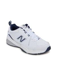 Men's 608 Training Sneaker WHITE/NAVY WIDE WIDTH view