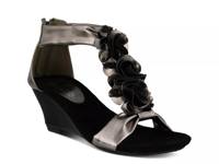 Harlequin Wedge Sandal Pewter view