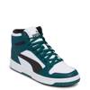 Men's Rebound Layup SL Basketball Shoe DARK MYRTLE/BLACK/WHITE view