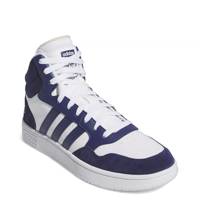 Men's Hoops 3.0 Mid Basketball Sneaker CLOUD WHITE/DARK BLUE/DARK BLUE view
