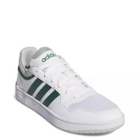 Men's Hoops 3.0 Summer Court Sneaker CLOUD WHITE/COLLEGIATE GREEN/GREY TWO view