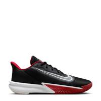Men's Precision 7 Basketball Shoe BLACK/WHITE/UNIVERSITY RED view