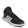 Hoops 3.0 Mid Basketball Sneaker CORE BLACK/CLOUD WHITE/GREY SIX view