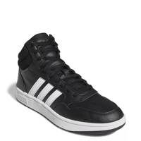 Hoops 3.0 Mid Basketball Sneaker CORE BLACK/CLOUD WHITE/GREY SIX view