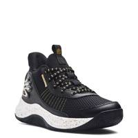 Unisex Curry 3Z7 Basketball Sneaker Black/Gold view