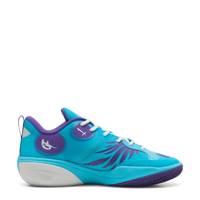 Men's MB World .01 Basketball Sneaker BLUE SYN view