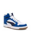 Men's Rebound Layup SL Basketball Shoe WHITE/COBALT GLAZE/CLUB NAVY view