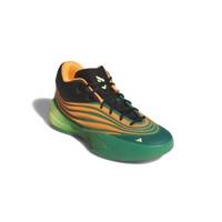 Men's Dame X Sneaker GREEN/ORANGE/LEMON view