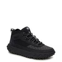 Men's Greenstride Motion 6 Hiking Shoe SUPER OX BLACK LEATHER view