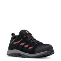 Men’s Crestwood Wide Width Hiking Sneaker BLACK/SPICE WIDE view